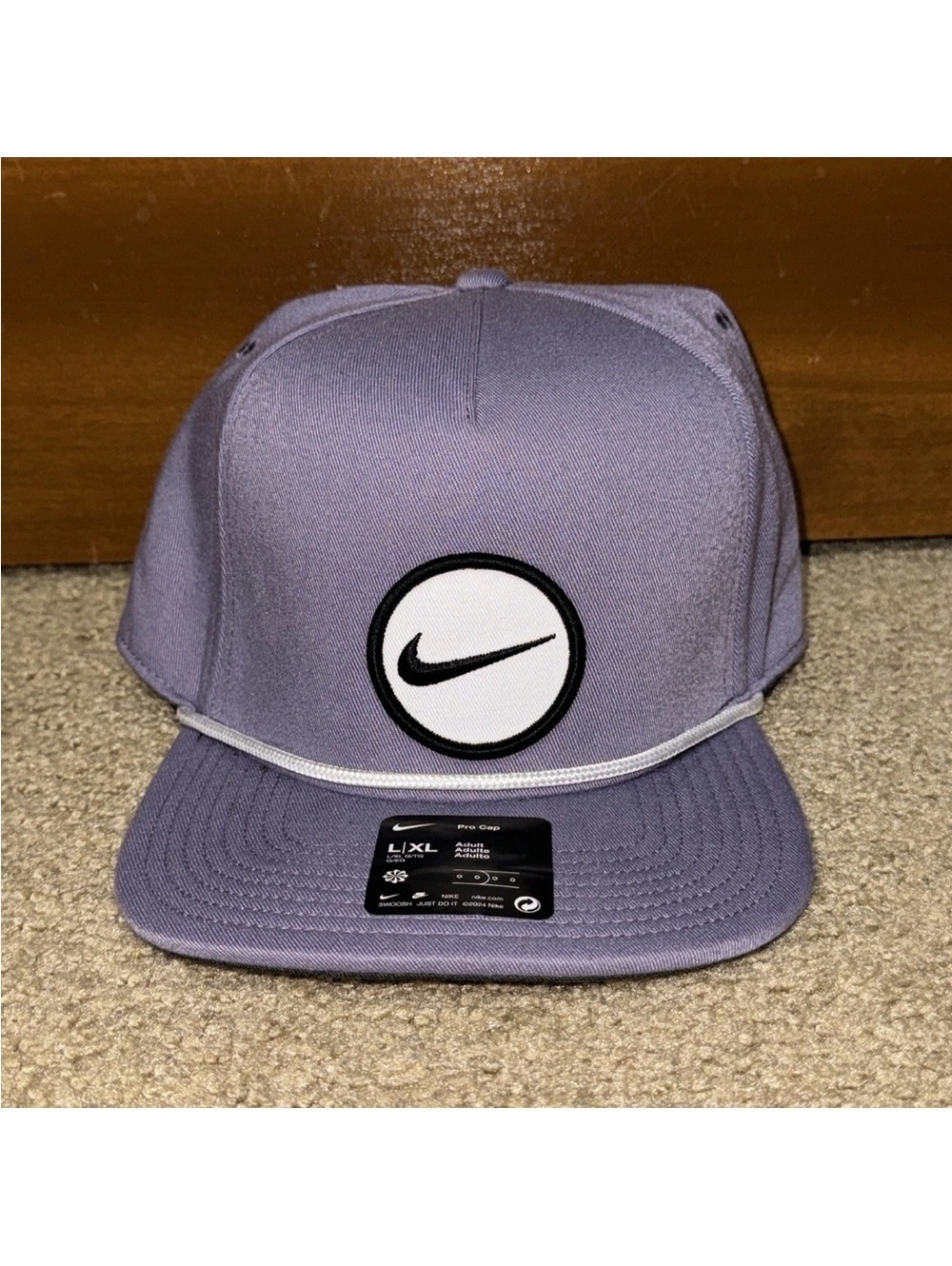 Nike Pro Golf Futura Rope Hat Purple XL